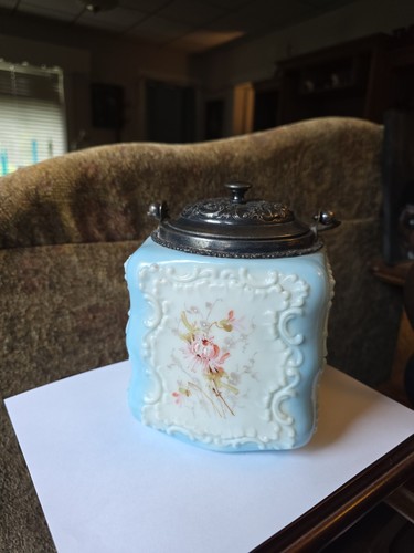 Wavecrest floral biscuit jar - floral,